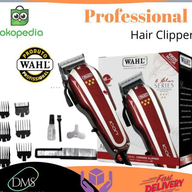 Hair Clipper/Alat Cukur Listrik Wahl Icon - Alat Potong/Pangkas Rambut - Wahl SP 4 clipe