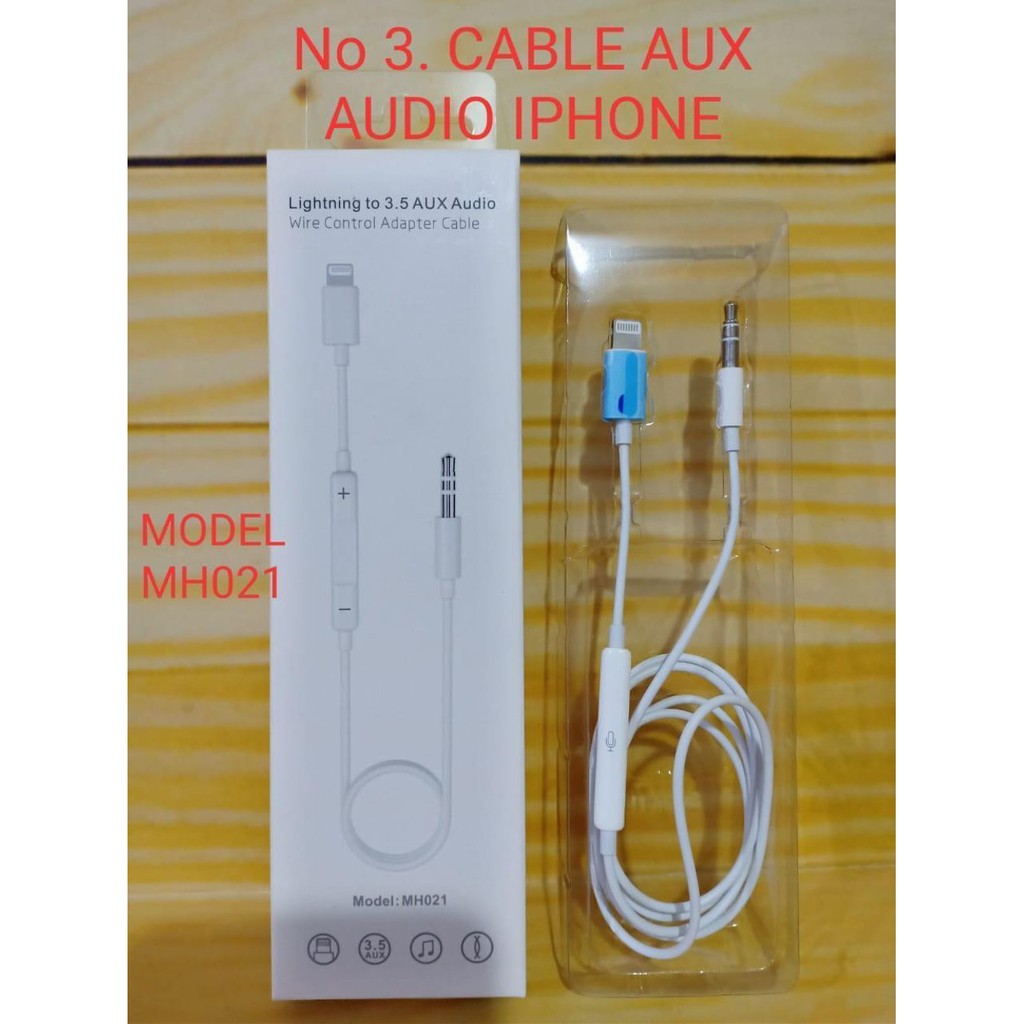 CABLE AUX AUDIO TYPE PHONE MODEL MH021