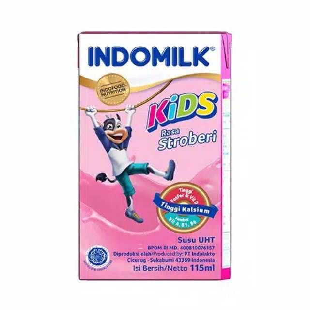 

INDOMILK KIDS STRAWBERY 115ml