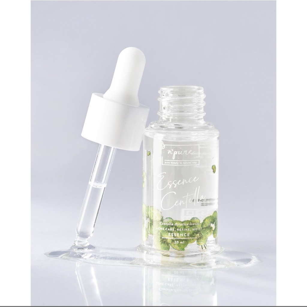 NPURE Paket Face Wash + Toner + Essence (Cica / Acne Series) / Paket Npure Kulit Jerawat / Berjerawat
