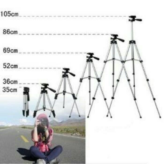 Tripod Weifeng WT3110A untuk Handycam, DSLR dan Hp + Holder U