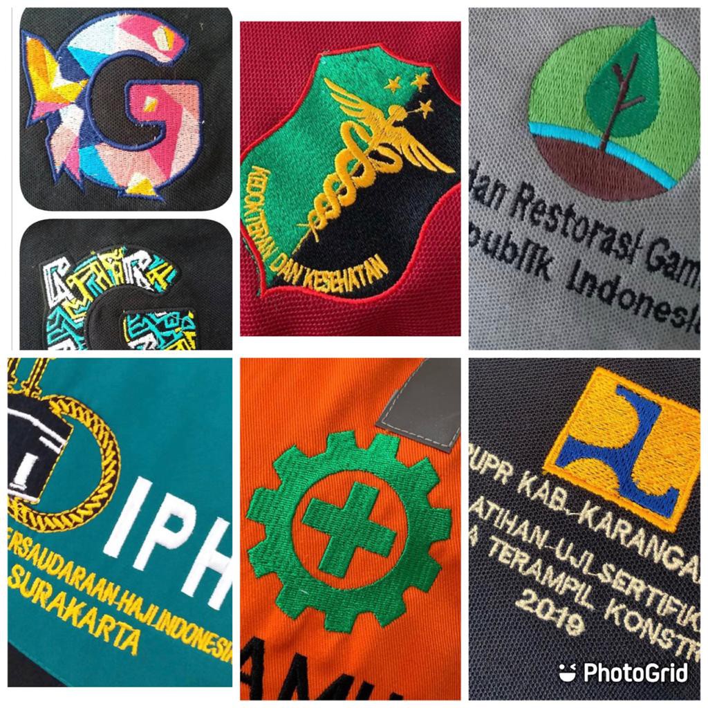 Kaos Lacoste BORDIR / Bordir Logo / Bordir Nama / Bordir Custom