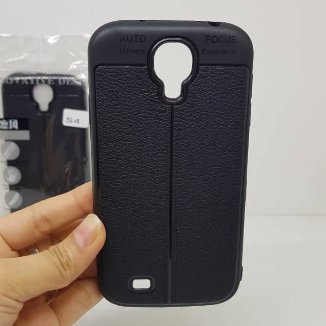 Auto Focus Samsung S4 Big i9500 5.0&quot; Leather Soft Case Samsung S4 Docomo i9505 AUTOFOCUS Kulit Jeruk