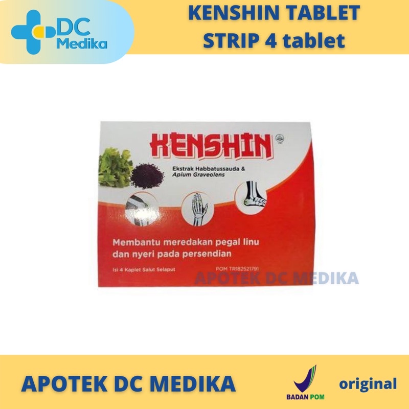 Kenshin Tablet / Obat pegel / Obat Pegalinu / Herbal Pegalinu