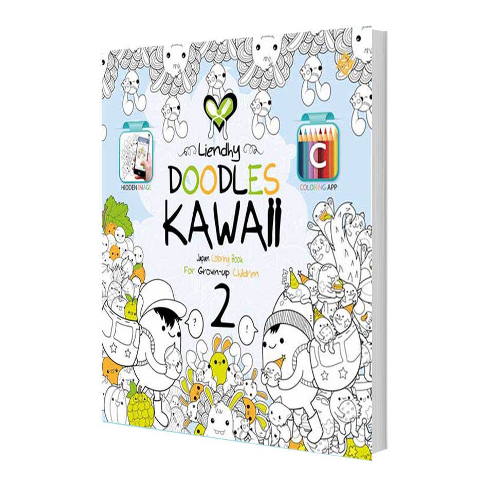 Download Art Therapy Buku Mewarnai Anti Stress Dewasa Doodles Kawaii 2 Adult Coloring Book Shopee Indonesia