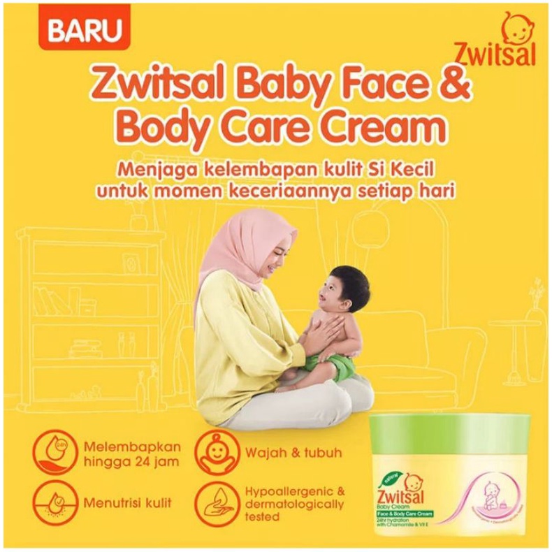 ZWITSAL Baby Face &amp; Body Care Cream 50g