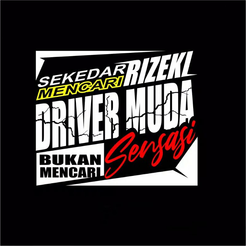 Cutting Stiker Kaca Pintu/Kaca/Body Mobil Truck/pick Up/L300 Stiker Kata Kata