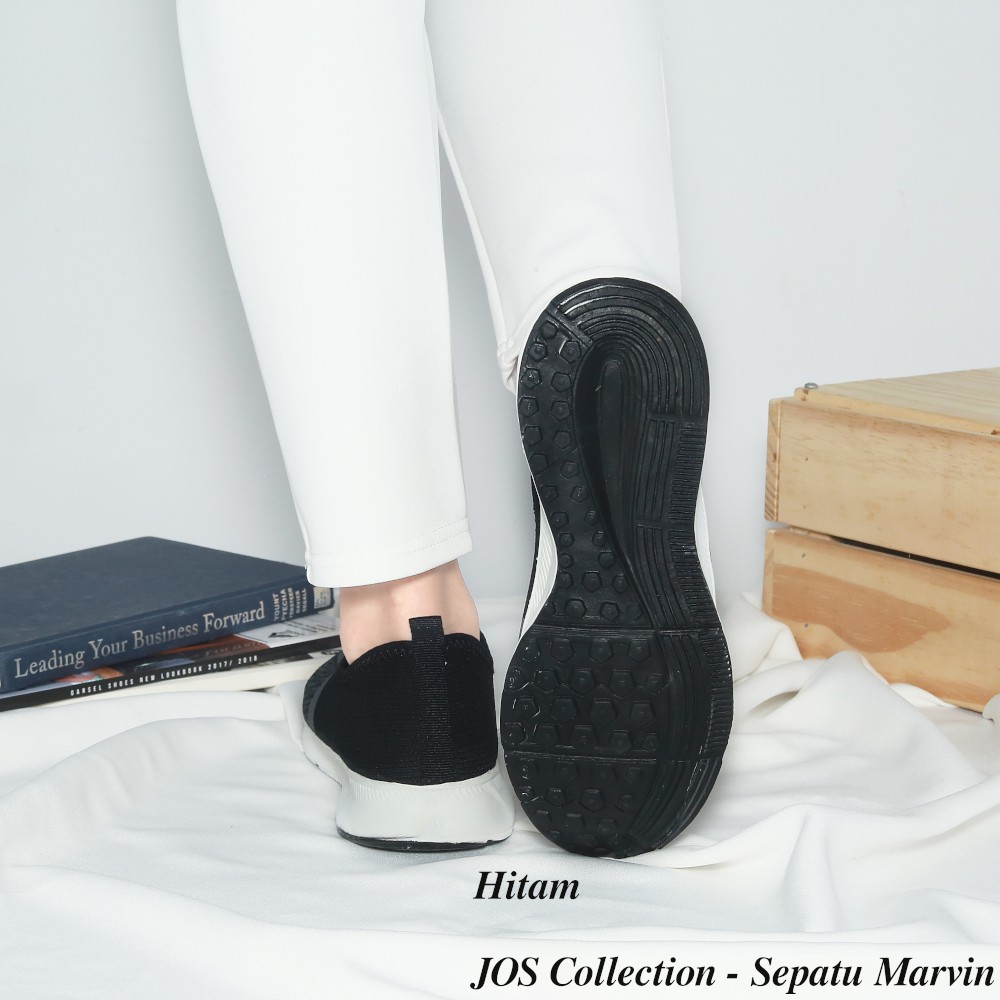 Sepatu Casual Pria Slip On - Sepatu Marvin by JOS Collection