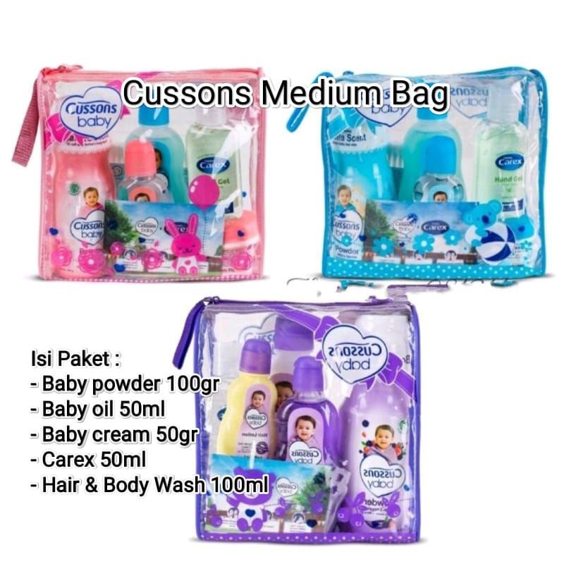Cussons baby gift bag set perlengkapan bayi lahir-5