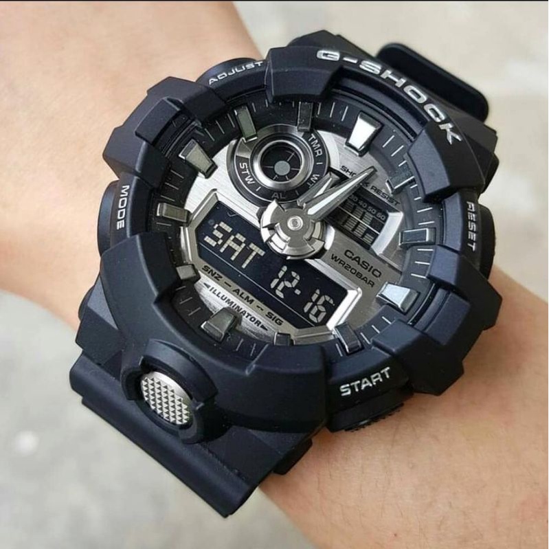 gshock ga710b-1a original garansi resmi