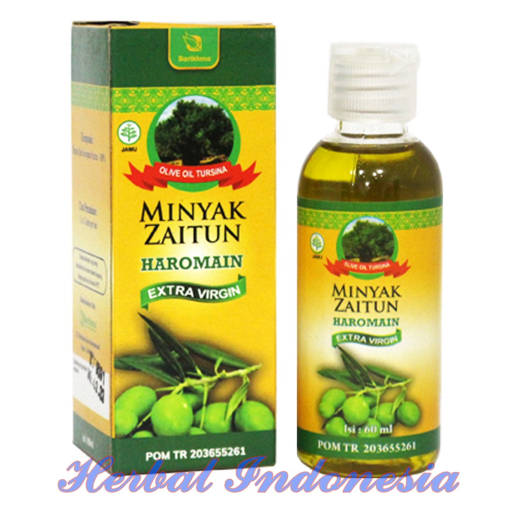 Minyak Zaitun Haromain 60 ml | Extra Virgin Olive Oil Tursina