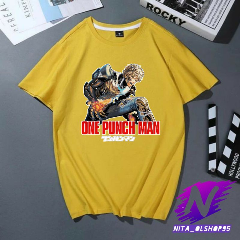 baju anak kaos anak genos one punch man kaos anak anime genos