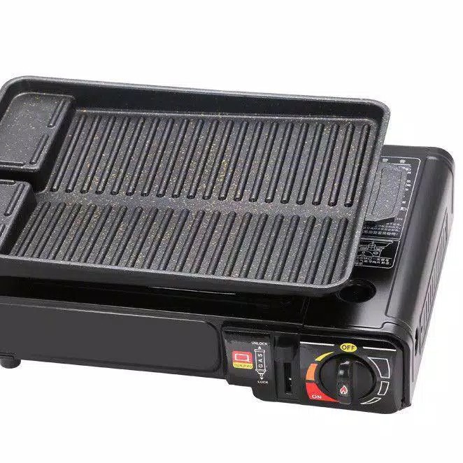 BBQ Yakiniku grill pan Alat panggang anti lengket 37x26CM