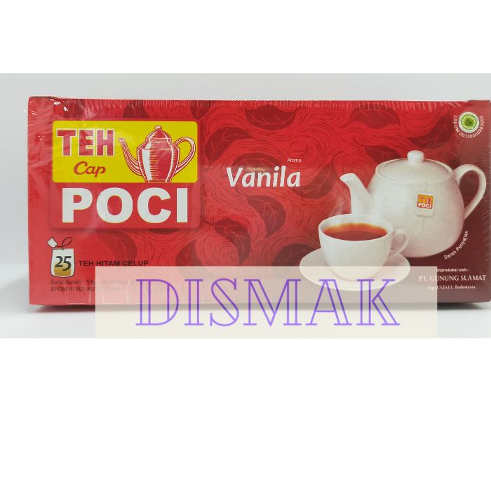 

TEH-DAUN- TEH POCI CELUP VANILA -DAUN-TEH.