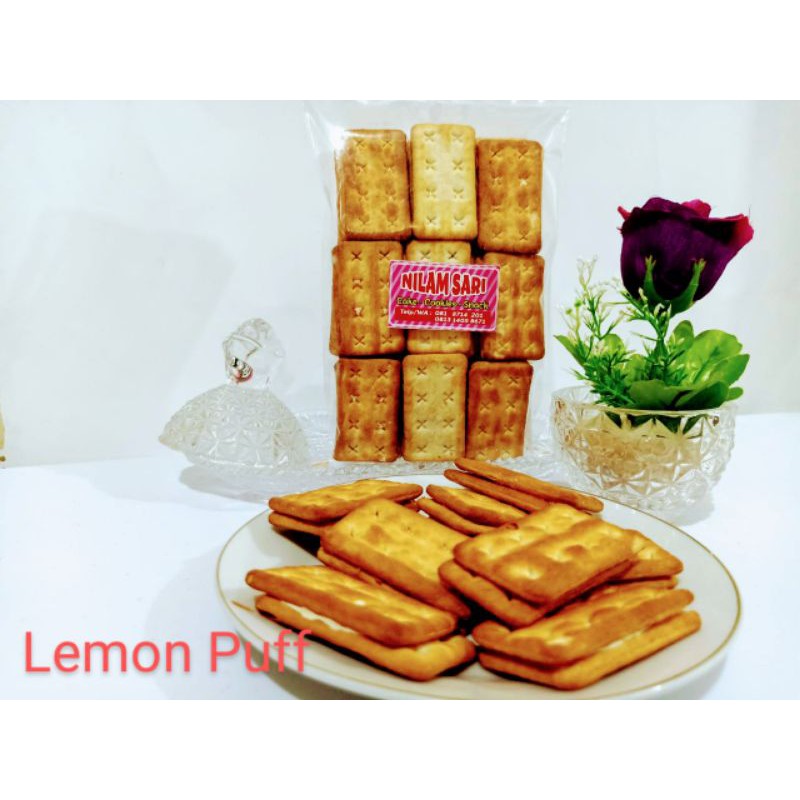 

biscuit lemon puff 250gram