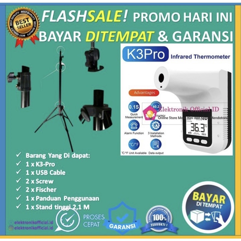 Thermometer K3 Pro Plus stand tripod ORI