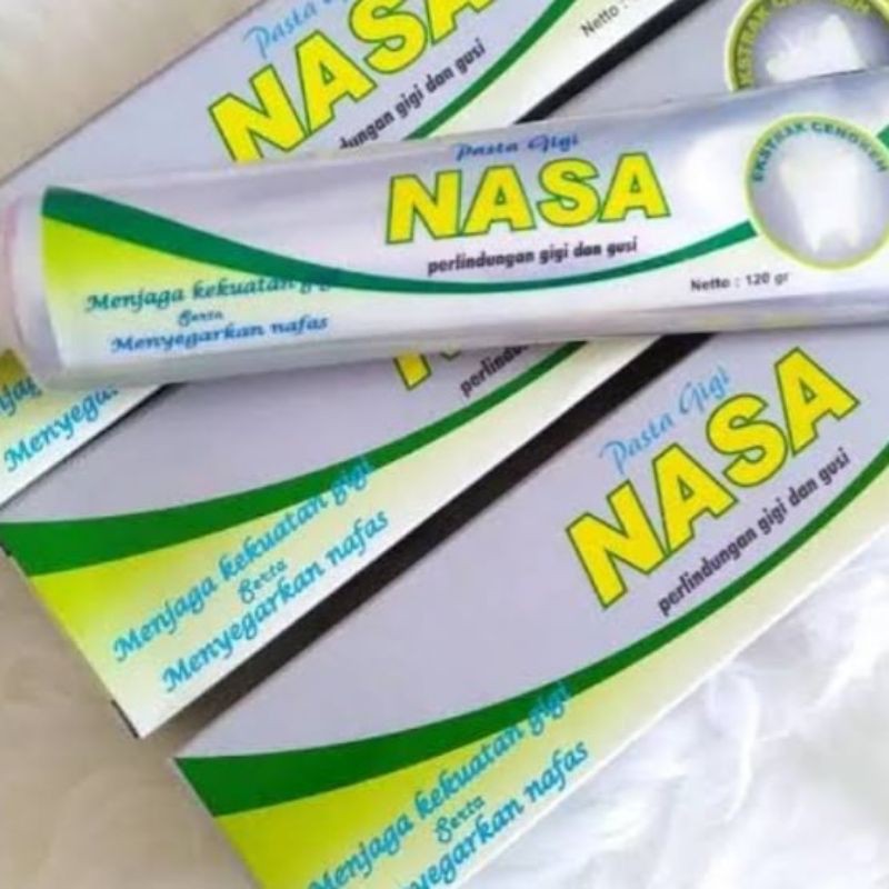 pgn nasa original termurah pasta gigi nasa herbal perontok karang gigi obat bau mulut halal