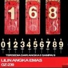 Lilin Angka Emas SON (0-9)