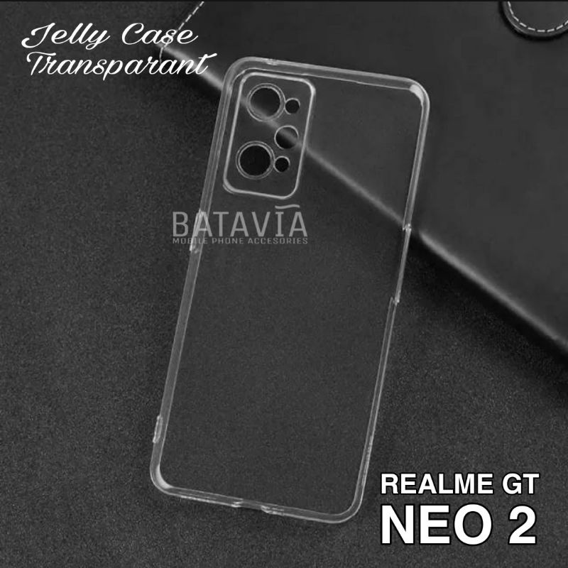 Case Realme GT Neo 3T GT 2 Pro GT Neo 2 Jelly Case Original Clear Case Silikon Bening Prorector Came