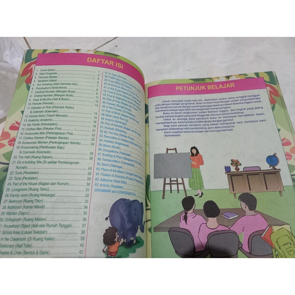 Buku Anak - Kamus Elite Bergambar (Bahasa Inggris - Bahasa Indonesia)