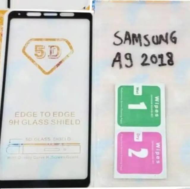 Tempered glass 5D Samsung A7/Samsung A9(2018)