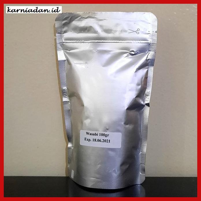 

Aneka-Sambal- Wasabi Powder 100Gr | Bubuk Wasabi Repack -Pedeeeeeezzzzzzz.