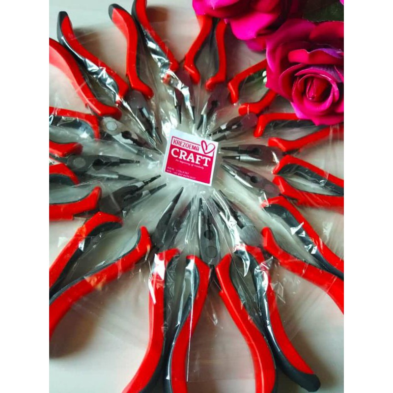 Tang Kerajinan tangan tang 3in1 Tang aksesoris penjepit potong putar pelintir 3 in 1