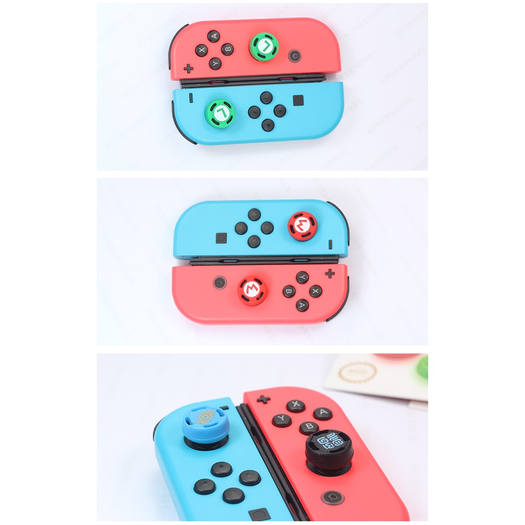 Silicone Cap Analog Joycon Joycon Joy-con Thumb grip cover