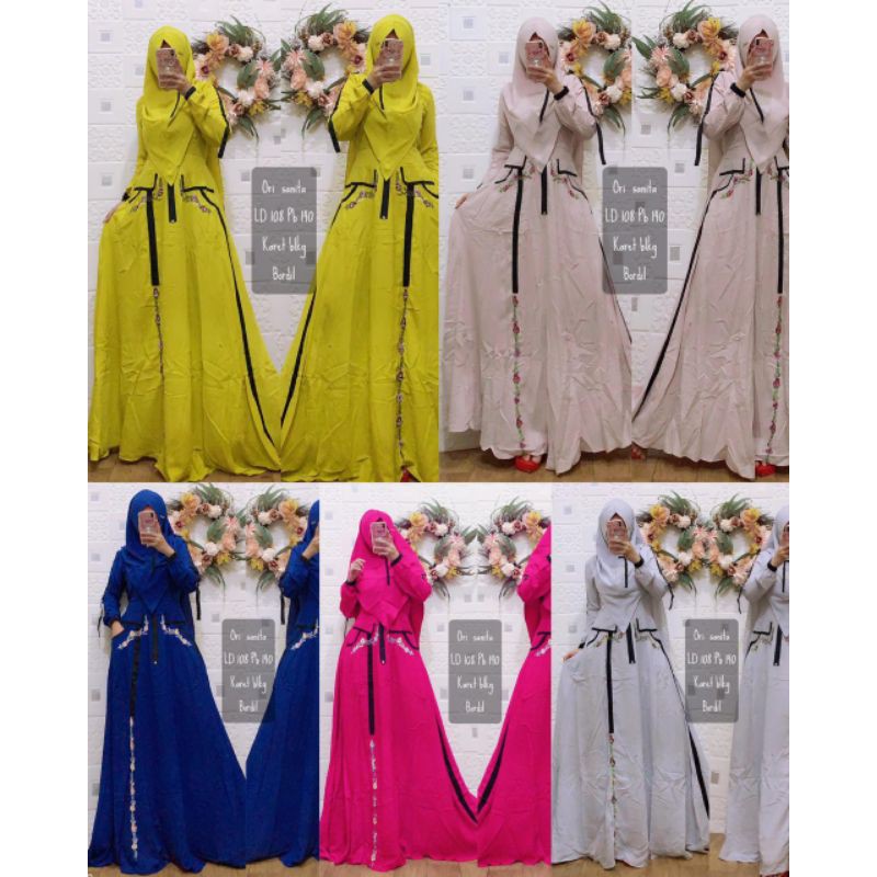 Gamis Syari Original Sanita