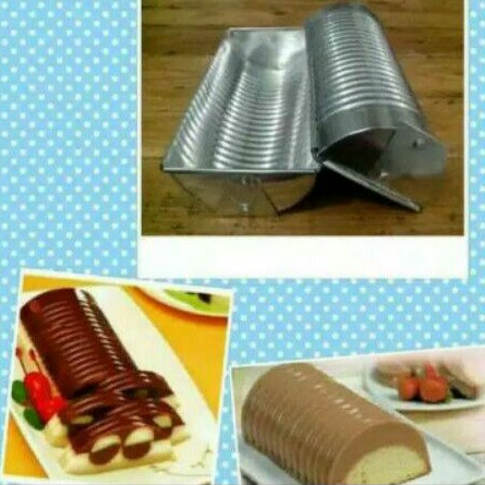 Loyang Kue Bolu Puding Setengah Lingkaran