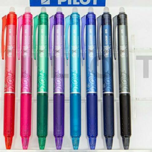 

[DISCOUNT 09Z95] { 1Pcs } Pulpen Frixion Clicker Pilot Warna Warni 0.5 & 0.7 BLRT-FR5/7 Model Terkini