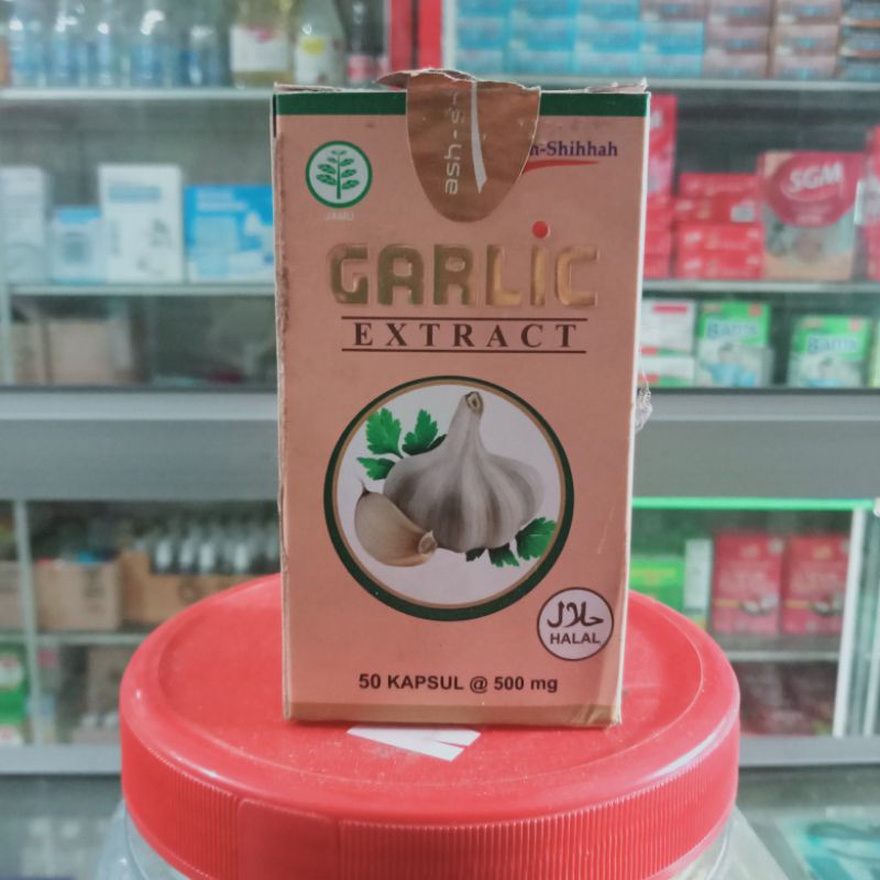 

Garlic Extract Ash-Shihhah | Kapsul Herbal Ekstrak Bawang Putih