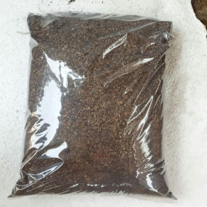 Humus Daun Bambu | Pupuk Kompos Daun Bambu 1 KG