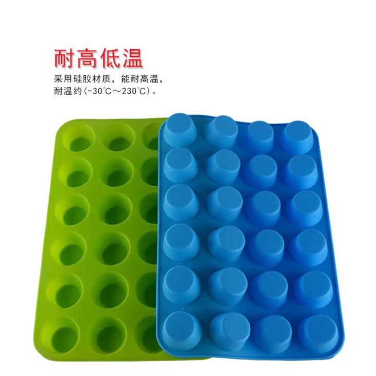 Silicone Cetakan Muffin 12 24 Cup Cake Mini Bakeware cupcake Mold