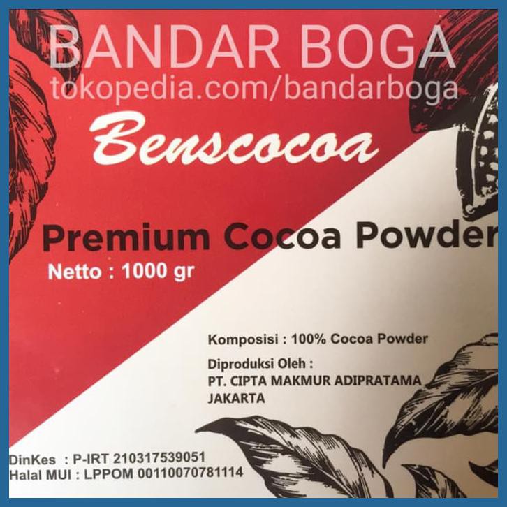 

1KG COKLAT BUBUK MURNI CACAO POWDER BENS COCOA