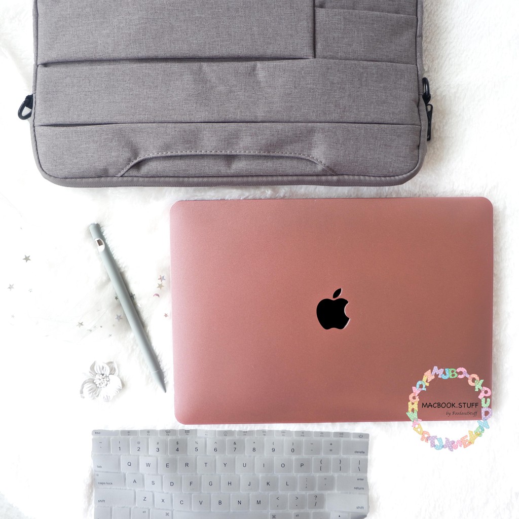 MACBOOK Case METALIC ROSEGOLD NEW AIR PRO RETINA 11 12 13 14 15 16 INCH NON /  WITH CD ROOM / TOUCHBAR / TOUCH ID / M1 2020 2021 2022