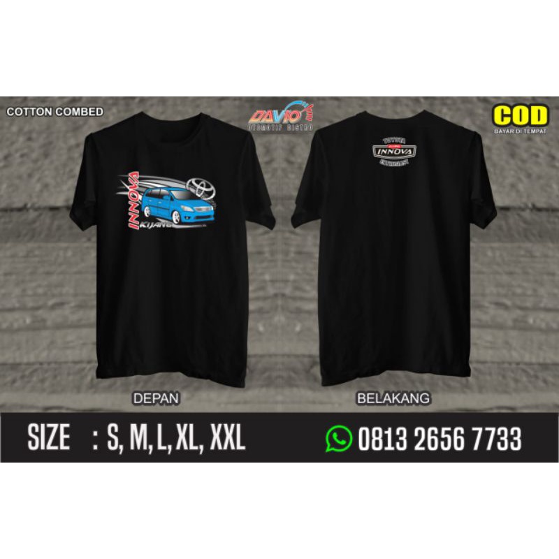 Kaos innova-kaos kijang innova-kaos toyota