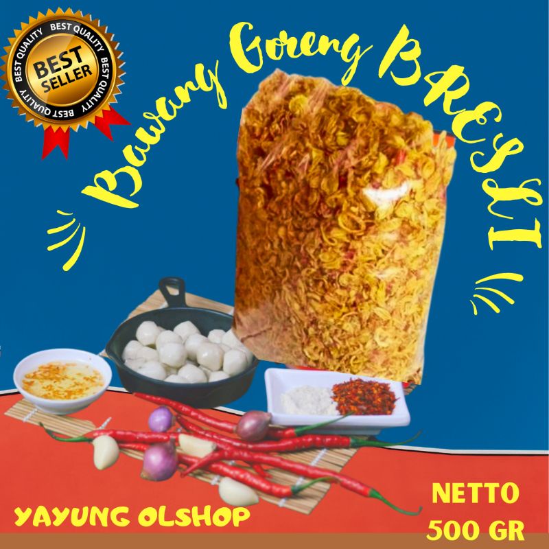 

BAWANG GORENG BREBES ASLI (BRESLI) 2000gr Original Terjangkau