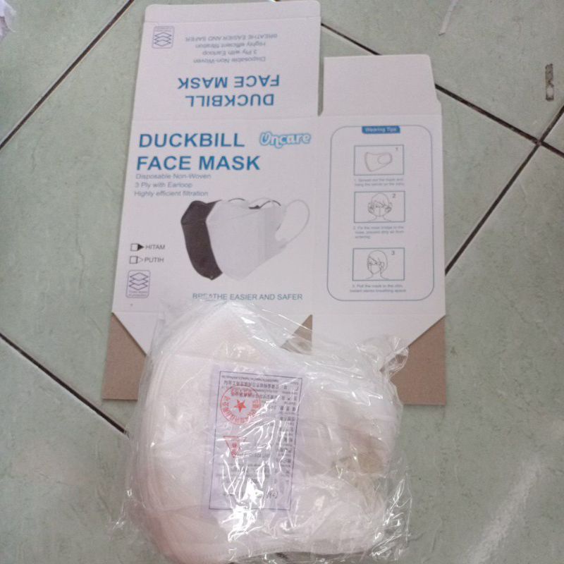 Masker duckbill 3ply isi 50