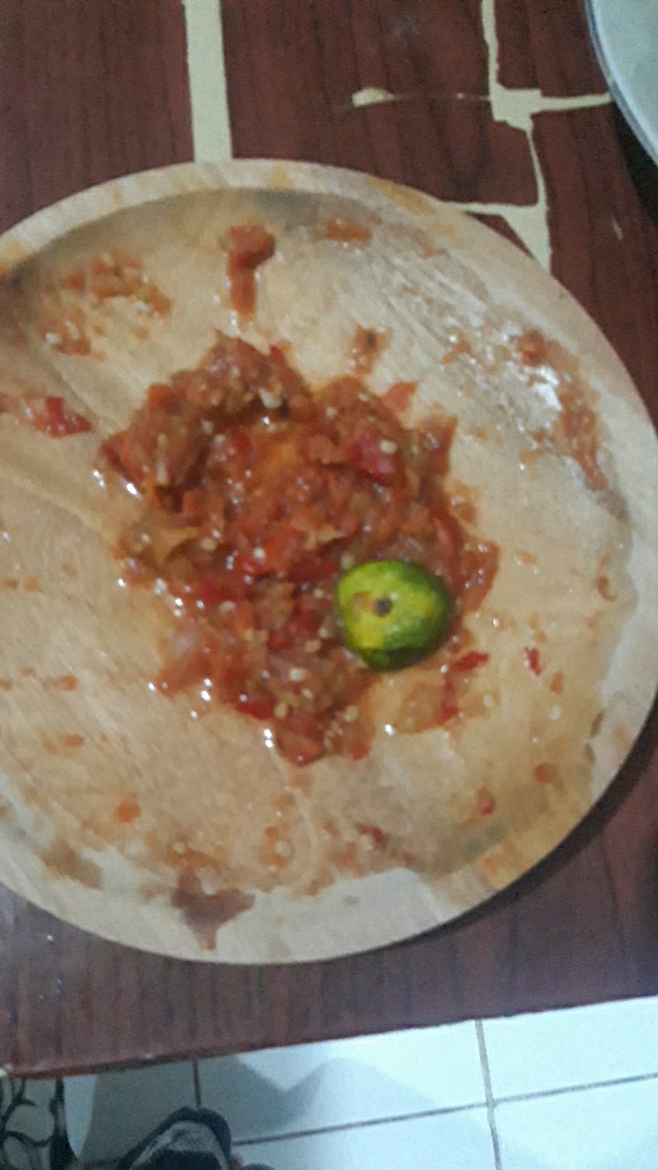 Dakontasik - Cobek Ulekan Sambel Kayu 20cm