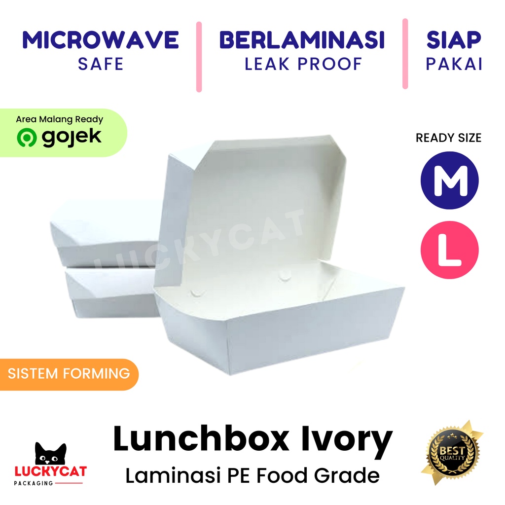 PAPER LUNCH BOX FORMING LAMINASI / RICE BOX / LUNCH BOX PAPER / KOTAK MAKAN KERTAS