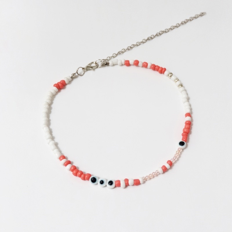 aly beaded choker / beads necklace