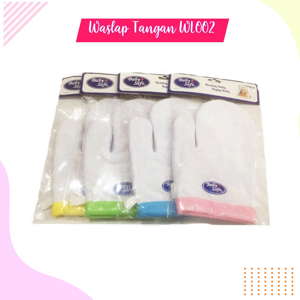 Baby Safe Waslap Bayi WL002 WL001 WL003.
