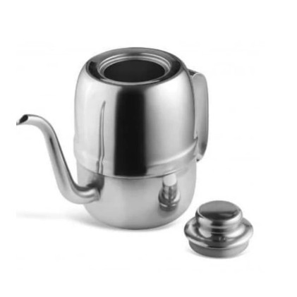 Teko Kopi Leher Angsa / Teko Stainless Steel / Goose Neck Kettle Ukuran 18OZ Water Kettle Coffee