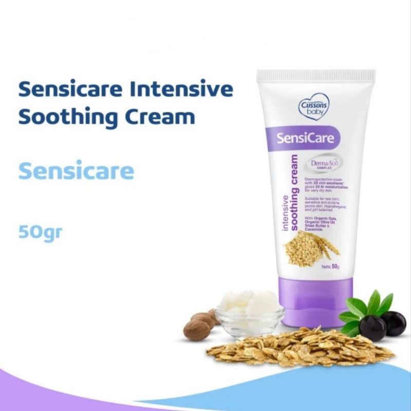 Cussons Sensicare Intensive Soothing Cream 50gr