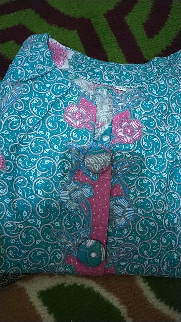 Atasan Batik Dolby Dolbi Dobby Doby Tenun Sutra Tulis Halus Katun Farissa Batik