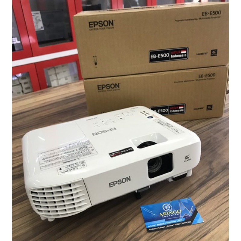 Office Equipment Epson Projector EB-E500 XGA 3300 LUMENS