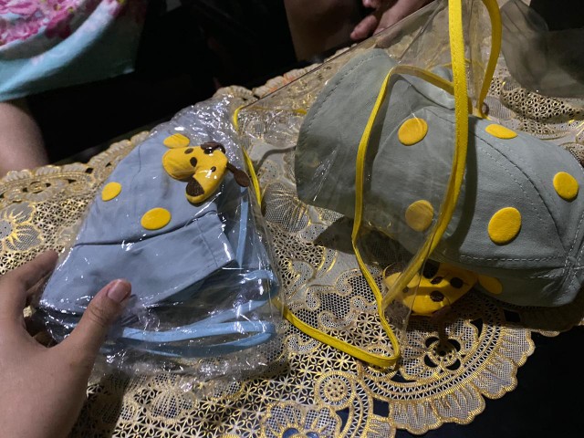 Ready Siap Kirim Face Shield Anak Anti Droplet Umur 1-6th