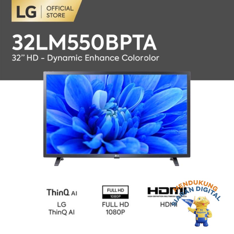 LG Digital LED HD TV 32LM550 32 Inch USB HDMI Khusus Medan