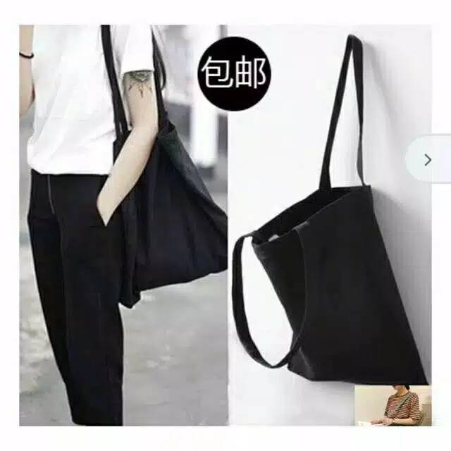 Totebag korean korean style polos su mi yang